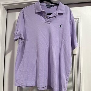 Ralph Lauren Lavender Polo Shirt for Men